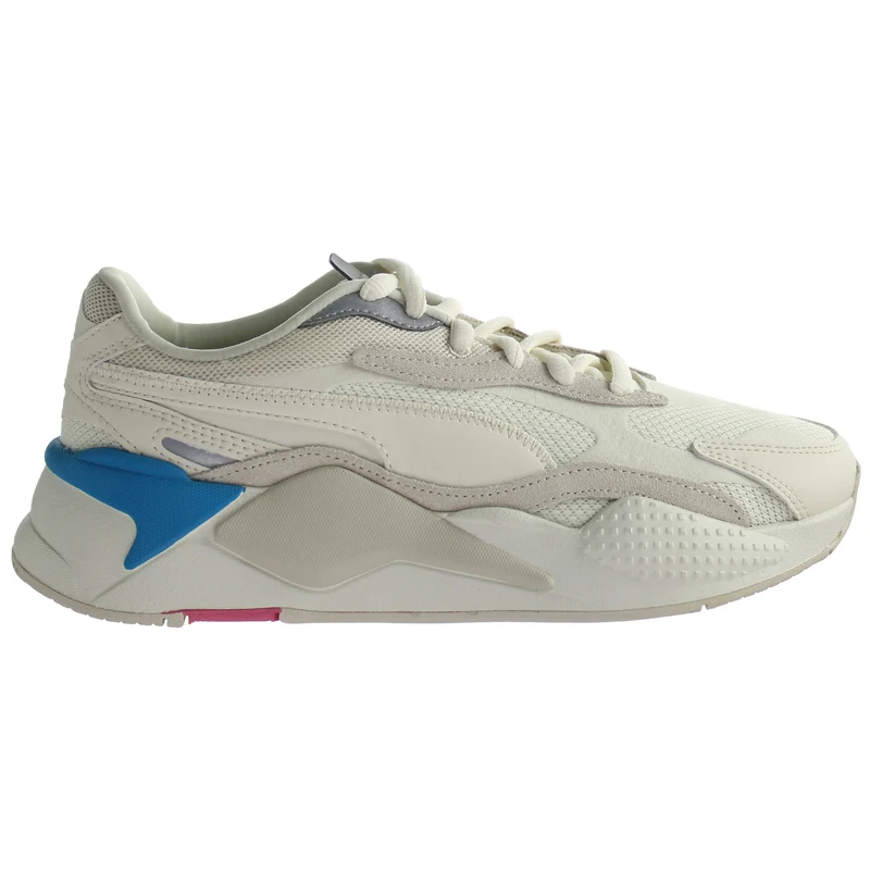 Puma RS-X3 Puzzle Mens Off White Running Shoes 4