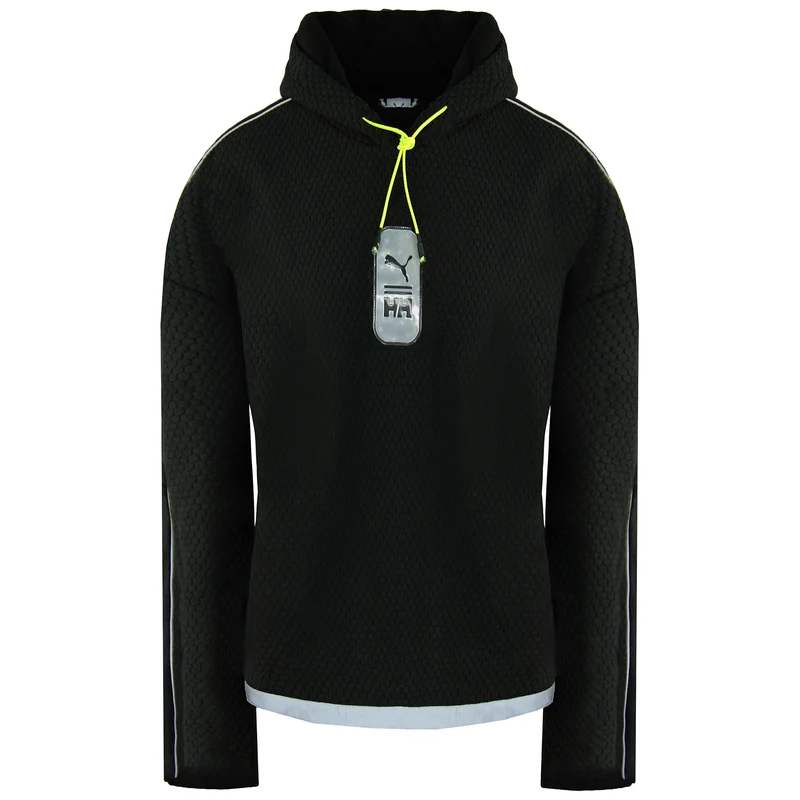 Puma x Helly Hansen Womens Black Polar Fleece Hoodie S