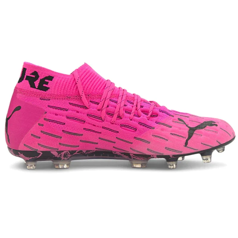 Puma Future 6.1 Netfit FG/AG Pink Mens Football Boots 8