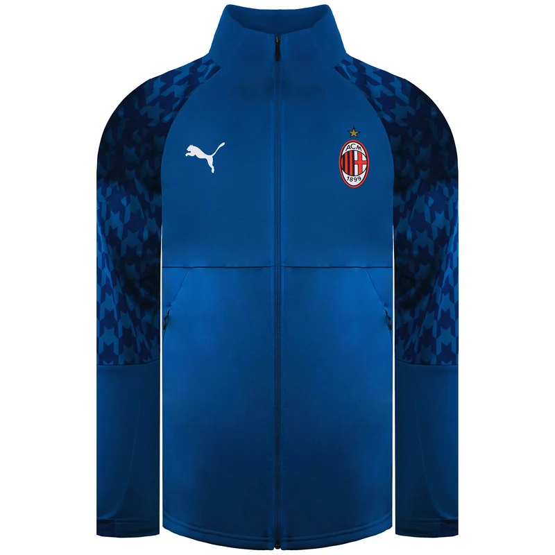 Puma A.C. Milan 1899 Mens Blue Track Jacket L