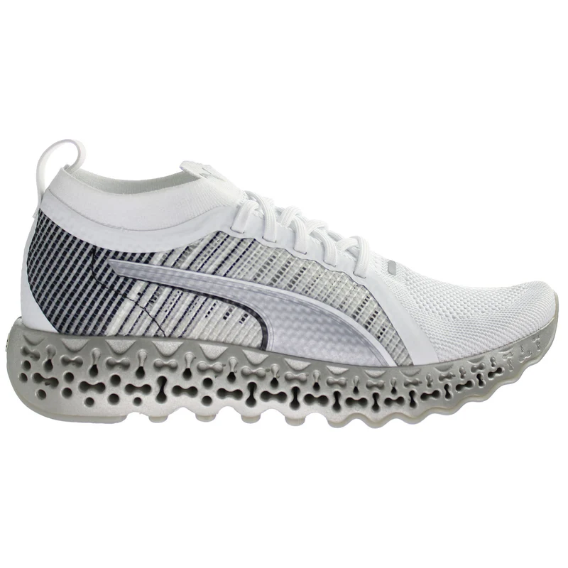 Puma Calibrate Mens White Running Shoes 5
