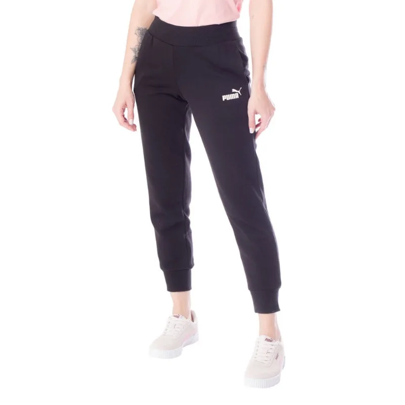 Calça Feminina em Moletom Puma Ess Sweat Preto -G