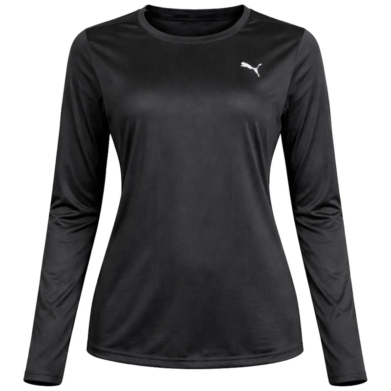 Puma Favourite Womens Black Running Top S