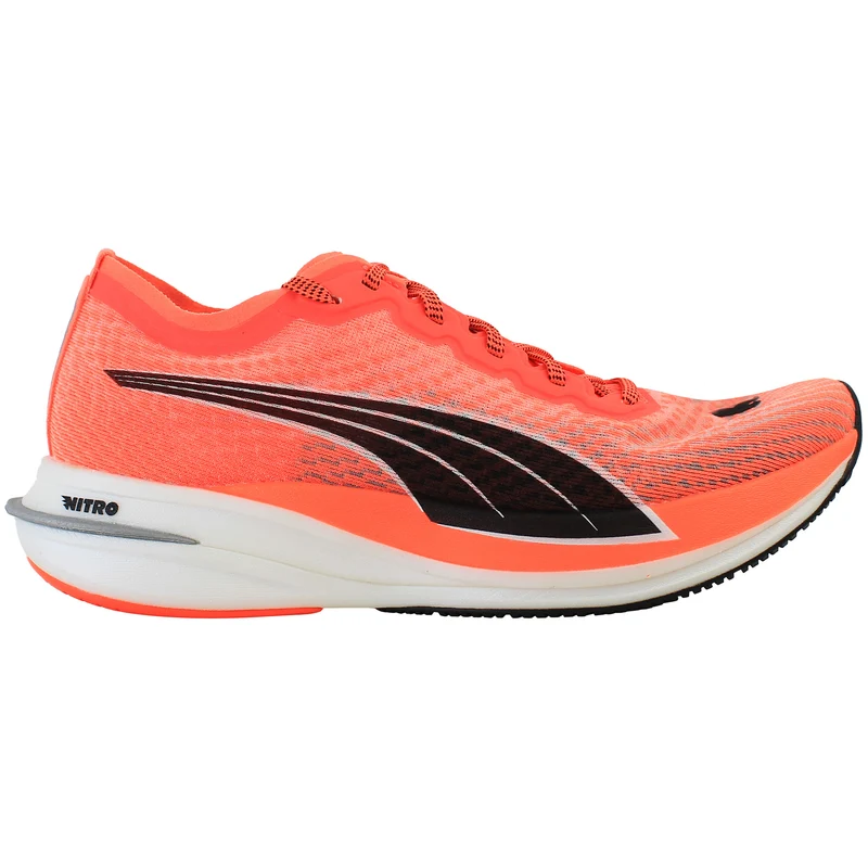 Puma Deviate Nitro Womens Red Running Shoes 3
