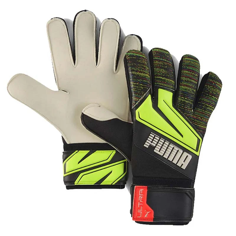 Puma Ultra Grip 1 RC Game On Mens Black/White Goalkeeper Gloves 8
