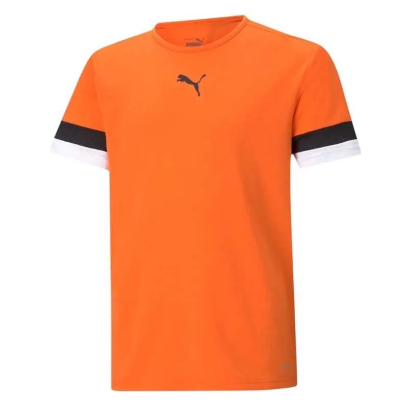 Camiseta Puma Teamrise Jersey Infantil 15/16A / Laranja