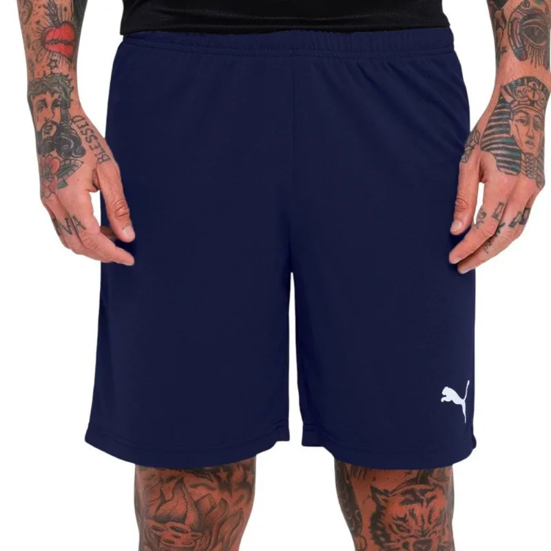 Short Puma Teamrise Masculino P / Marinho