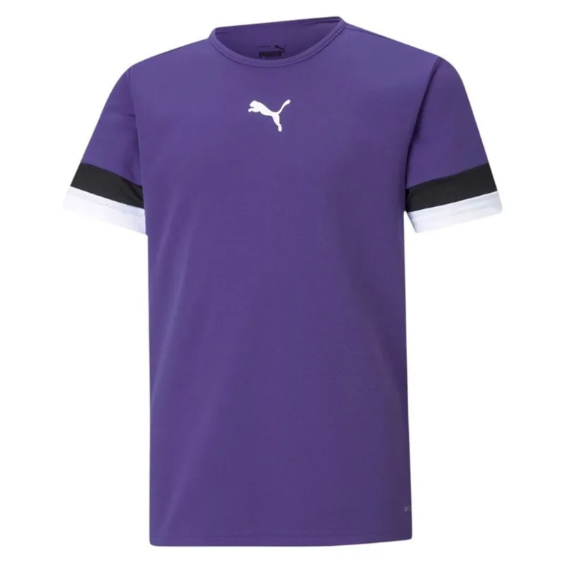 Camiseta Puma Teamrise Jersey Infantil 7/8A / Roxo