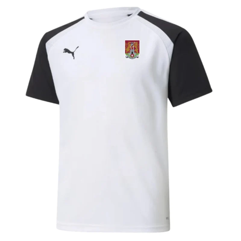 NTFC Academy Outfield Training Shirt (Core Item) Puma White/Puma Black / 9-10YR