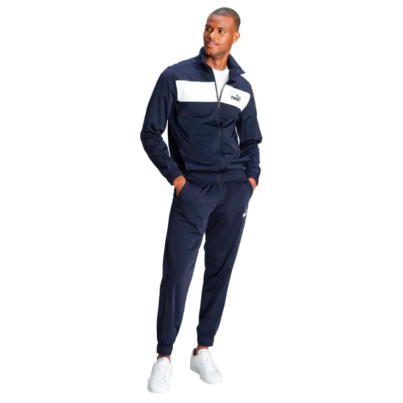 Agasalho Masculino Puma Poly Suit Marinho/branco - M