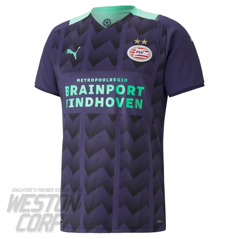 PSV Eindhoven Adult 2021-22 SS Away Shirt XXL