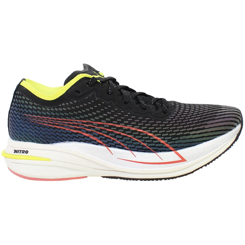 Puma Deviate Nitro WTR Womens Black Running Shoes 5.5