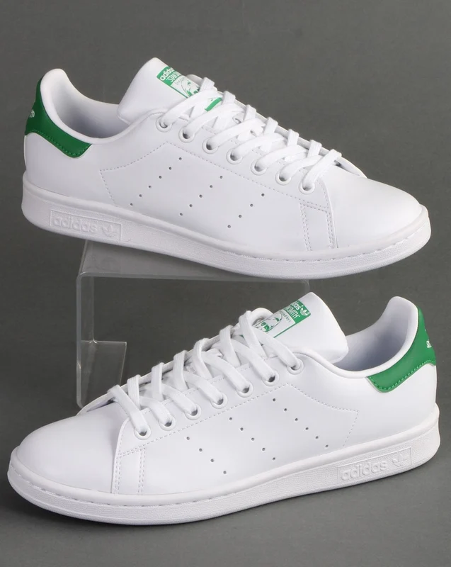 Adidas Stan Smith Trainers White/Green 12