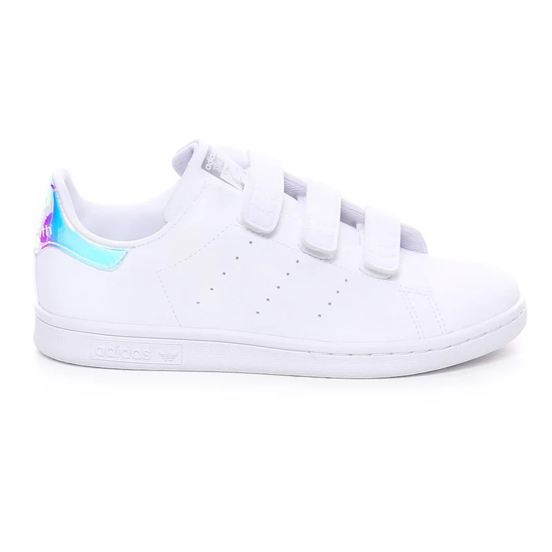 adidas Stan Smith Cf C Primegreen Bianco Argento Metallizzato 29