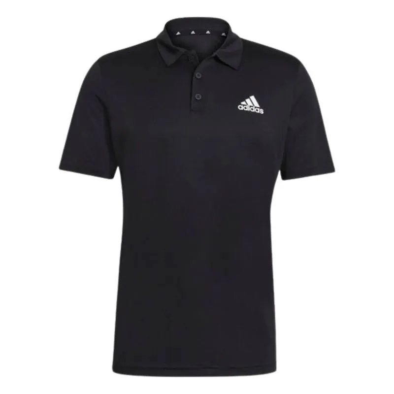 Camisa Polo Adidas Aeroready Designed To Move Sport Preto