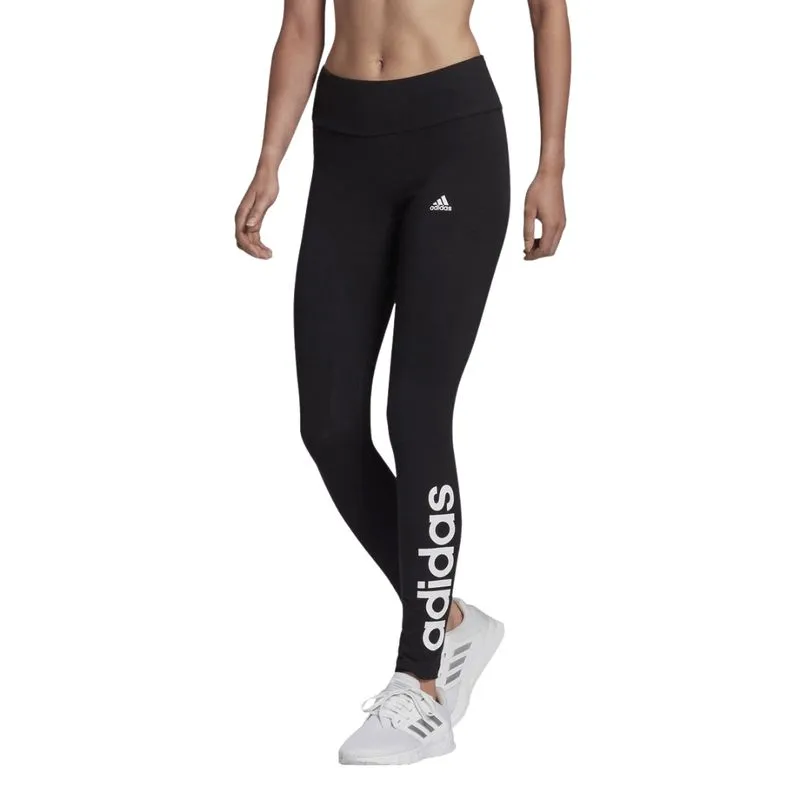 Legging Feminina Adidas Gl0633 W Lin Leg XG / PRETO/BRANCO