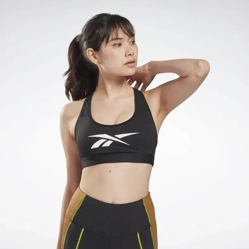 טופ אימון ריבוק שחור Reebok Lux Vector Racer Bra GU3252 L