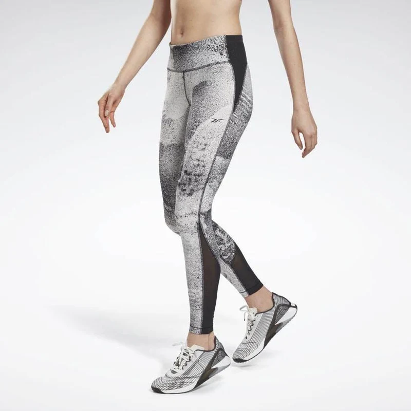 טייטס ריבוק לנשים Reebok TS Lux Perform Tight-AOP GS6487 S