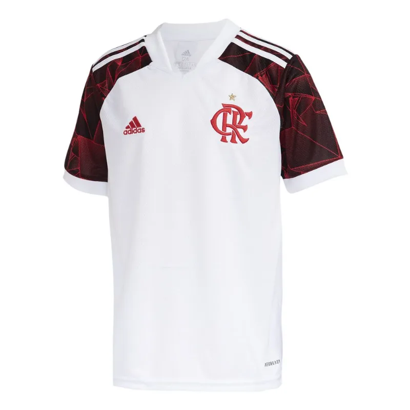 Camisa Flamengo Infantil Jogo 2 Adidas 2021 10