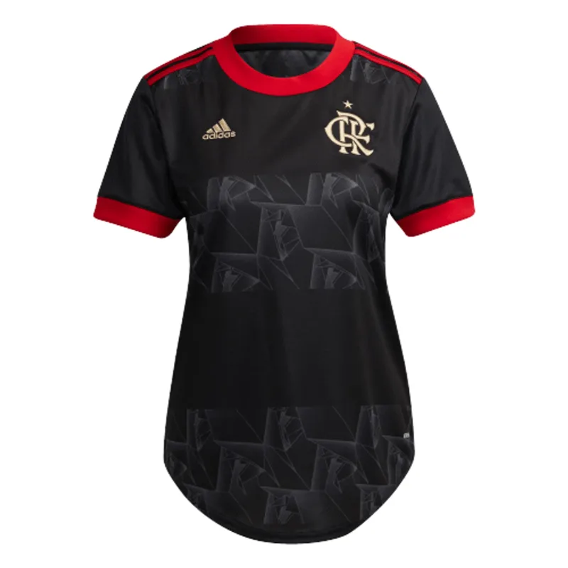 Camisa Flamengo Feminina Jogo 3 Adidas 2021 P