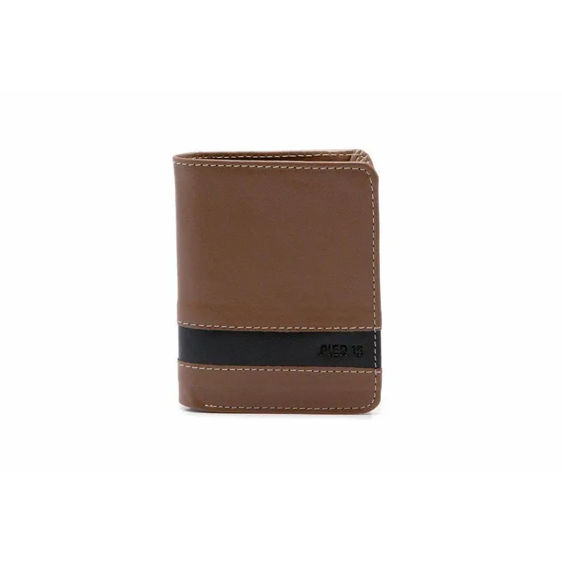 Porta Cartão Masculino em Couro Cor Caramelo 029.2