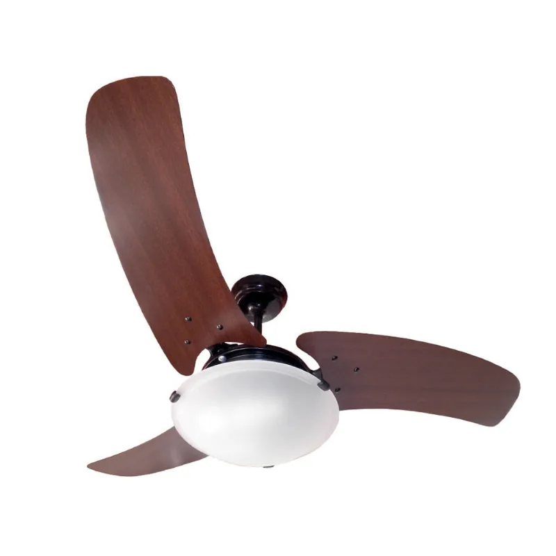 Ventilador de Teto Giravento Milão Preto 220v c. Remoto