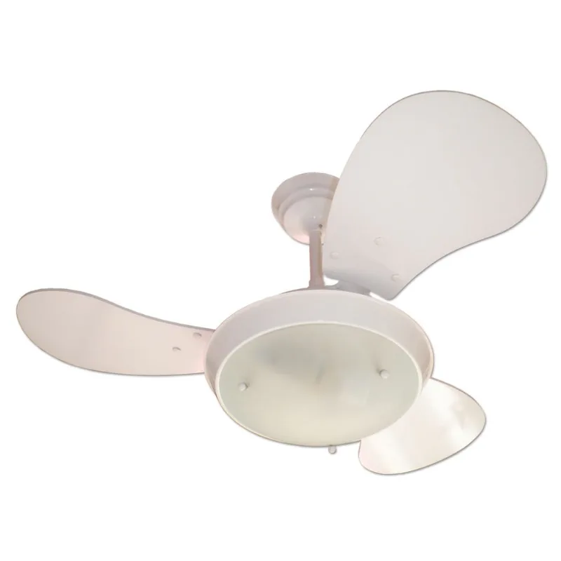 Ventilador de Teto Giravento Lisboa Mini Branco 127v c. Remoto