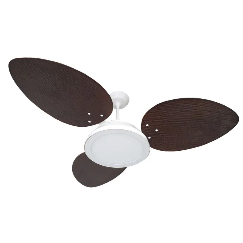 Ventilador de Teto Giravento Japão br Rattan Chocolate 220v