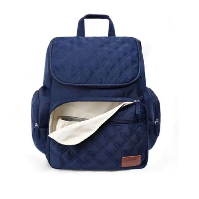 Mochila Maternidade Grande Capacidade Marinho Landuo