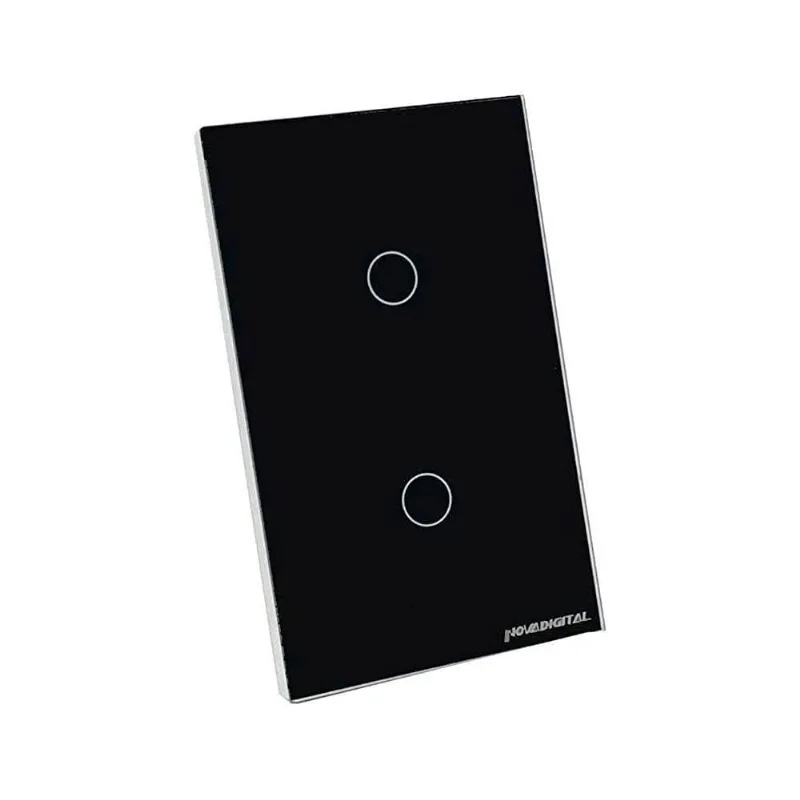 Interruptor Inteligente Novadigital Touch Wi-fi 4x2 2 Botões