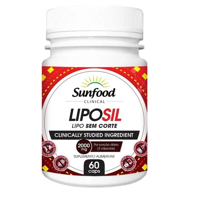 Liposil 2000 Mg 60 Cáps. Sunfood