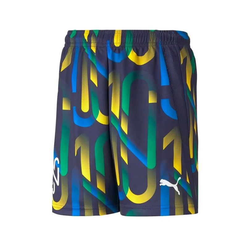 Puma x Neymar Printed Kids Multicolour Shorts 152CM