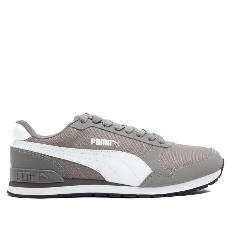Tênis Masculino Puma ST Runner V2 Cinza/branco - 43