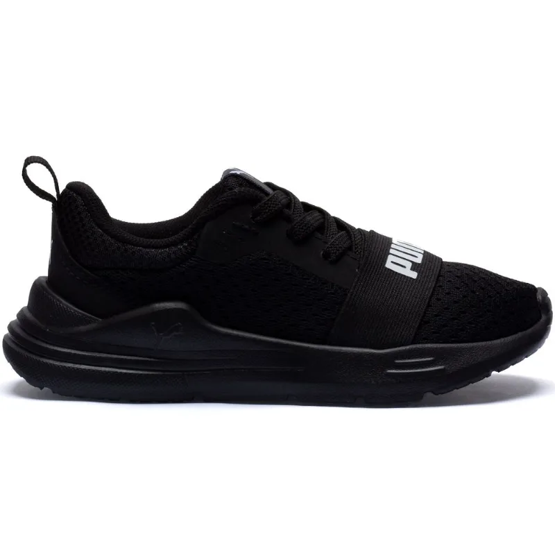 Tênis Infantil Puma Wired Run Ac Preto 23