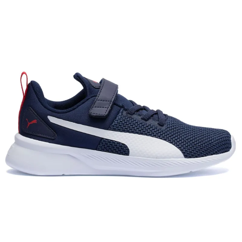Tenis Puma Infantil Flyer Runner V Ps Azul Escuro 29