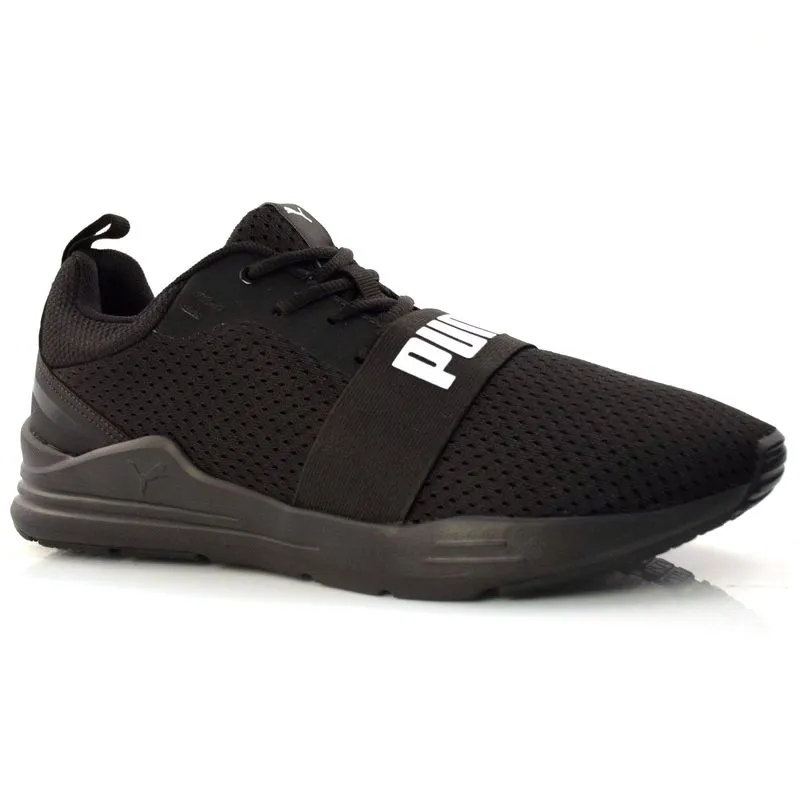 Tênis Masculino Puma Wired Run Preto 384330 M 39