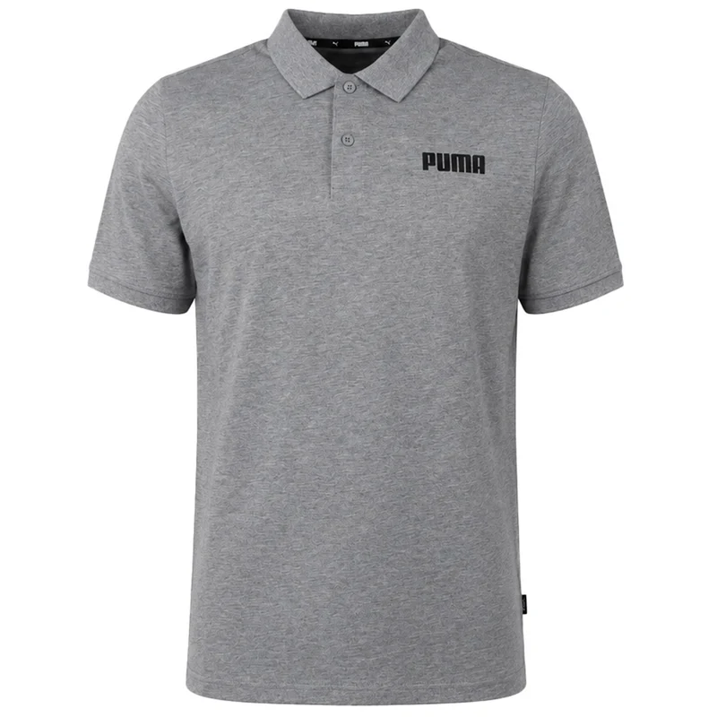 Puma ESS Pique Mens Grey Polo Shirt 2XL