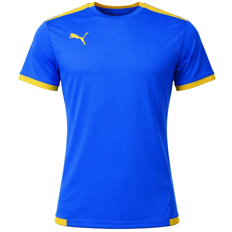 Puma teamLiga Mens Blue Football Top L