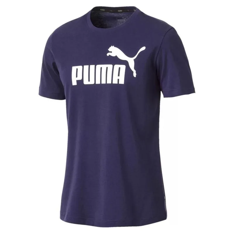 Camisa Logo Tee Puma Branco-Masculino