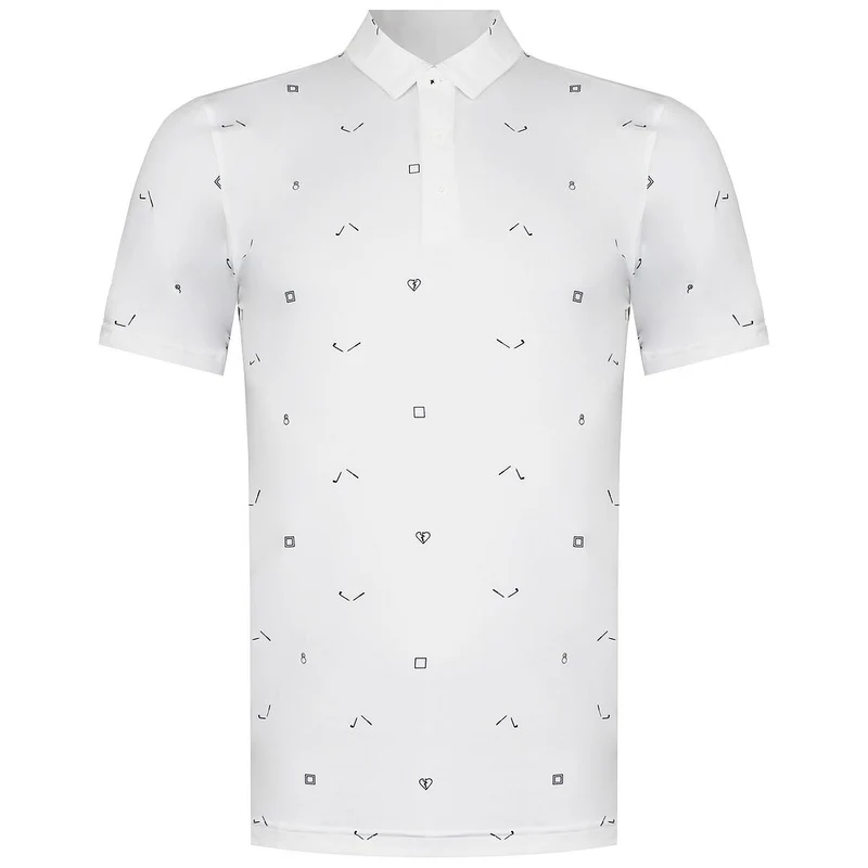 Puma Cloudpsun H8 Mens White Golf Polo Shirt XL