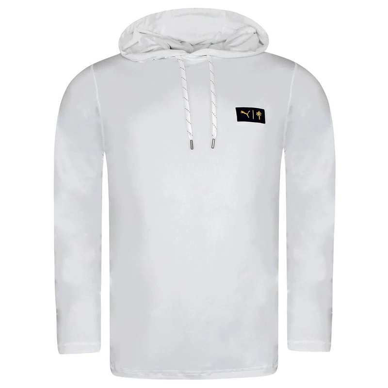Puma x PTC Palm Tree Crew Mens White Golf Hoodie M
