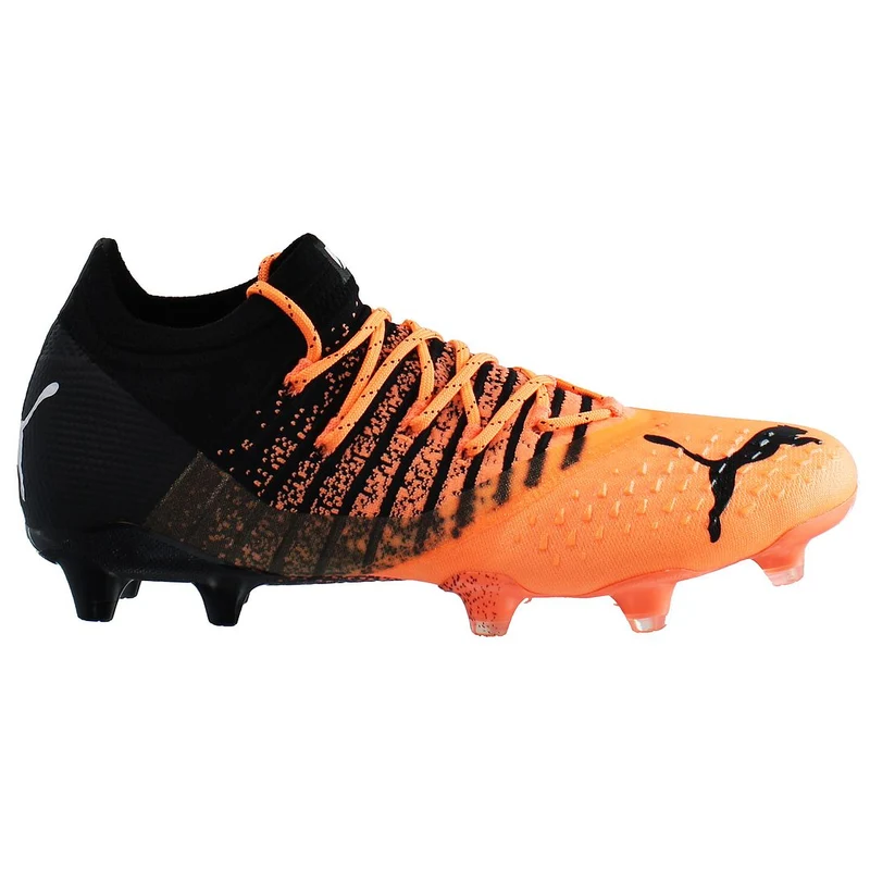 Puma Future Z 1.3 FG/AG Mens Orange/Black Football Boots 8