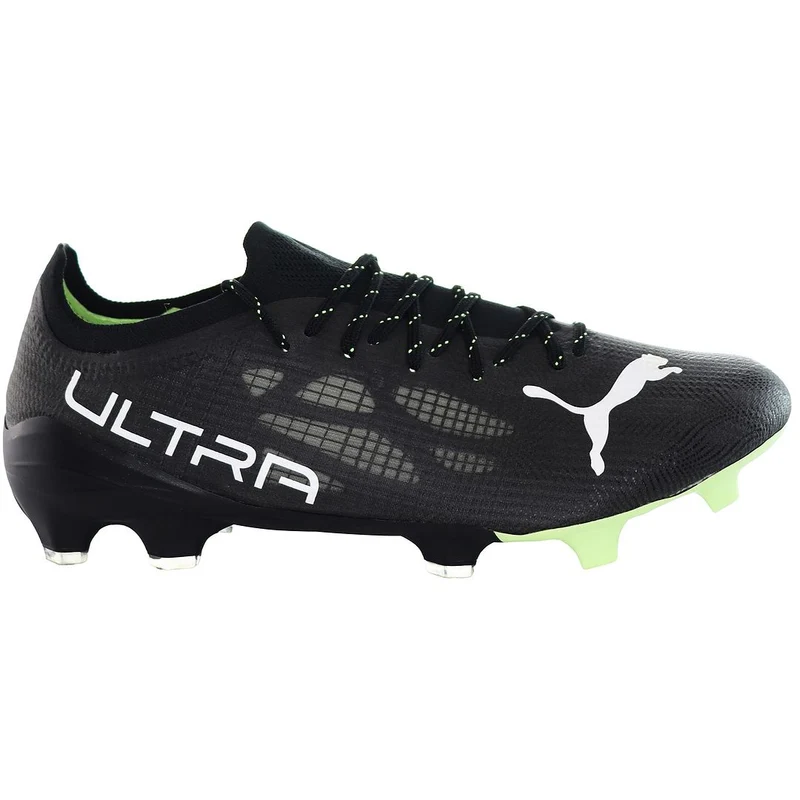 Puma Ultra 1.4 FG/AG Mens Black Football Boots 7.5