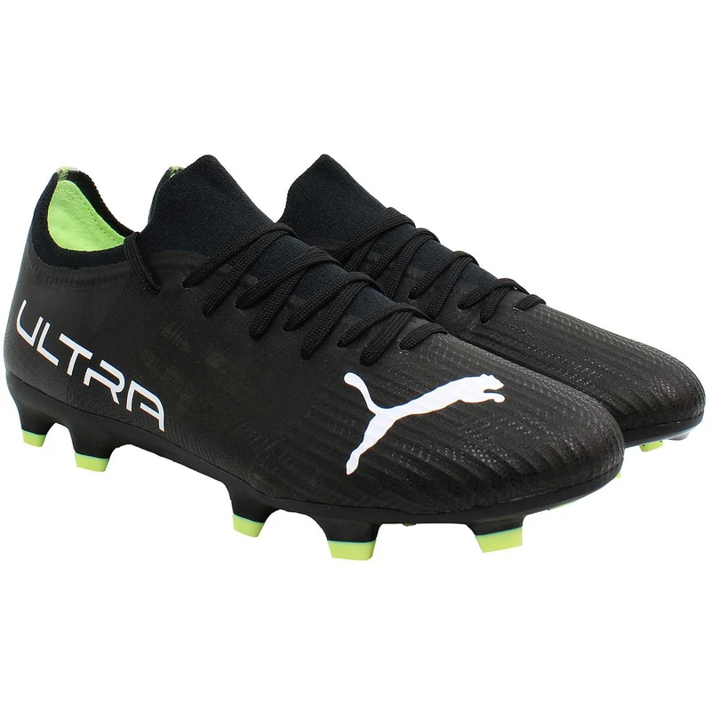 Puma Ultra 3.4 FG/AG Mens Black Football Boots 10