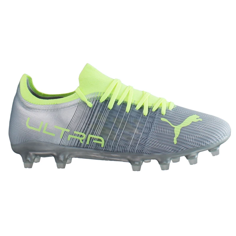 Puma Ultra 3.4 FG Womens Silver Football Boots 8