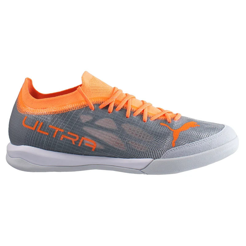 Puma Ultra 1.4 Pro Court IC Mens Silver Football Boots 6