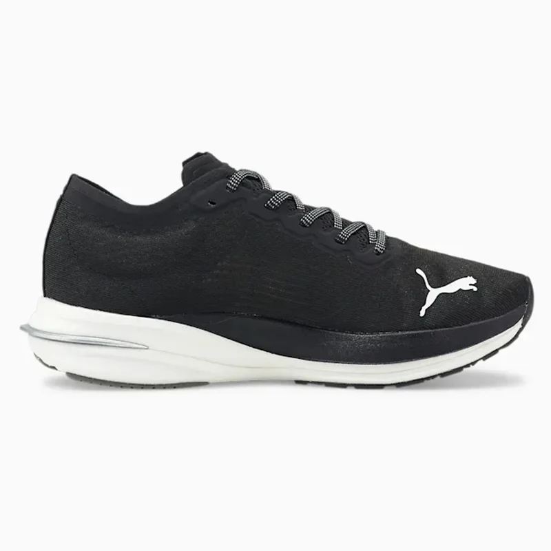 Puma Deviate Nitro Mens Black Running Shoes 9.5