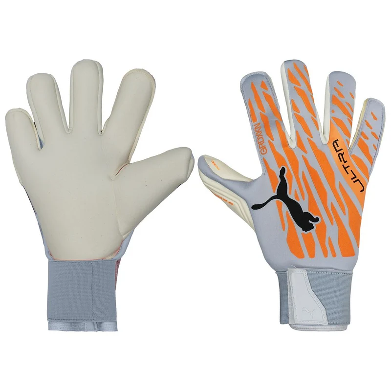 Puma Ultra Grip 1 Hybrid Pro Cat Logo Mens Goalkeeper Gloves 10.5