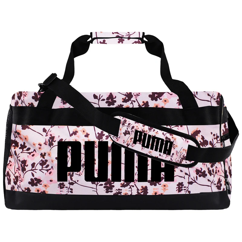 Puma Challenger Womens Pink Floral Duffel Bag One Size
