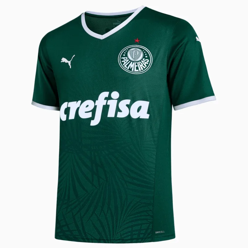 Camisa Palmeiras I 2022 Puma Masculina VERDE PPQ